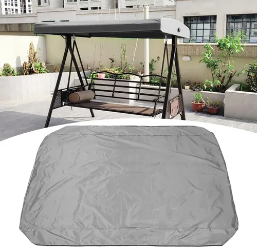 Miniatura 9 de Cubierta de repuesto para toldo de columpio, cubierta de columpio impermeable para silla de columpio, cubierta de columpio para patio de jardín