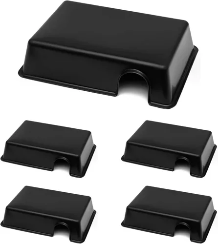 Miniatura 7 de Jungle Bob - Caja de piel rectangular para reptiles y serpientes - Plástico duradero - Crea un retiro oscuro para reducir el estrés de las mascotas