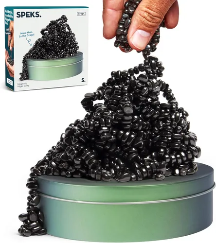 Miniatura 19 de Speks Original Crags - Masilla de ferrita Más de 150 piedras de ferrita en una lata, juguete antiestrés para aliviar el estrés, juguete sensorial