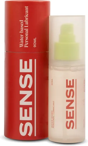 Miniatura 2 de Sense Lubricante a base de agua, lubricante suave y sedoso para hombres y mujeres, lubricante a base de agua de larga duración, insípido e inodoro
