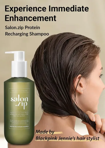 Miniatura 2 de JUNG SAEM MOOL OFICIAL Salon.ZIP Champú Recarga de Proteínas para Cabello Dañado y Cuidado del Cabello, 14.1 oz (400 g) Cosméticos Coreanos