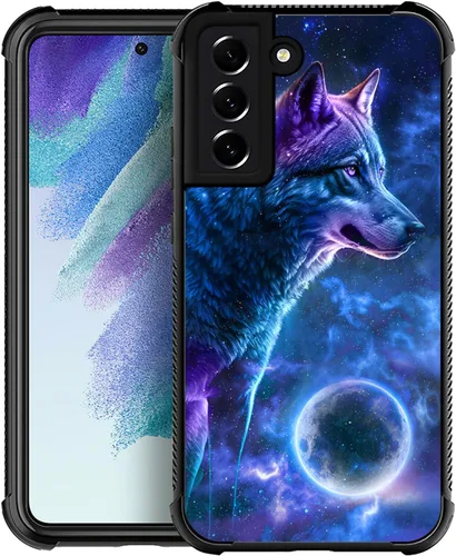 Miniatura 118 de CARLOCA Funda compatible con Samsung Galaxy S22 Ultra, diseño gráfico de Star Howling Wolfs Samsung Galaxy S22 Ultra, diseño gráfico, a prueba