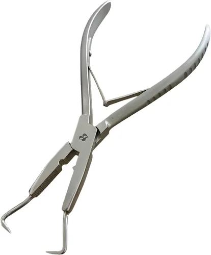 Miniatura 6 de Alicates de extensión de cabello Microlink – Herramienta profesional multifunción de acero inoxidable para aplicación de cuentas nano y microenlace