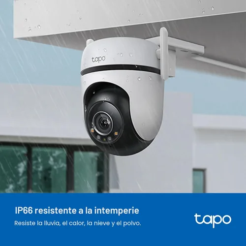 Miniatura 11 de TP-Link Tapo Cámara de Seguridad Wi-Fi para Exteriores 2K QHD con Pan/Tilt, Vista de 360°, Seguimiento de Movimiento, Visión Nocturna a