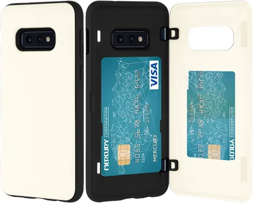Miniatura 27 de GOOSPERY Funda tipo cartera para Samsung Galaxy S22 Ultra, [tarjetero] parachoques magnético de puerta con cierre automático, cubierta protectora