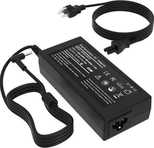 Cargador compatible con HP 741727-001, 15, 15, 17 pulgadas, portátil, para estudiantes y negocios de 14 pulgadas, 15 pulgadas, 17 pulgadas,