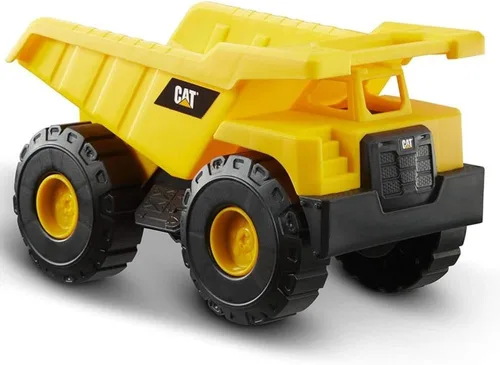 Miniatura 9 de Cat Construction Fleet - Bulldozer Toy de 10 pulgadas, plástico resistente, hoja de trabajo y ruedas libres, vehículo de caja de arena