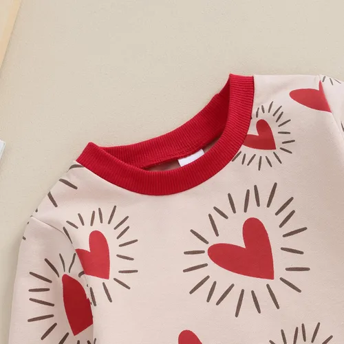 Miniatura 3 de FYBITBO 2 piezas de ropa de otoño e invierno para bebé niña, sudadera con capucha y pantalones de camuflaje, conjuntos de ropa
