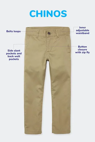 Miniatura 5 de The Children's Place Baby Girls' and Toddler Skinny Chino Pants
