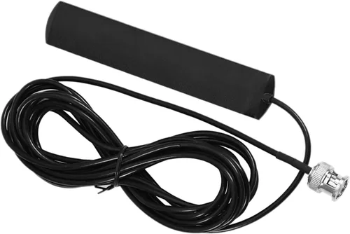 Miniatura 3 de Bewinner Antena de radio móvil de 9.8 pies de 30 MHz-1200 MHz de banda ancha de montaje de vidrio con conector BNC para automóviles, camiones