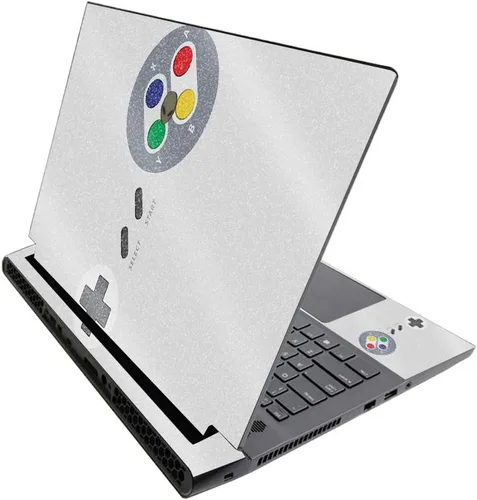 Miniatura 505 de MightySkins - Skin brillante con purpurina para Alienware M17 R3 (2020) y M17 R4 (2021) - Diversión de los años 90 Acabado duradero con purpurina
