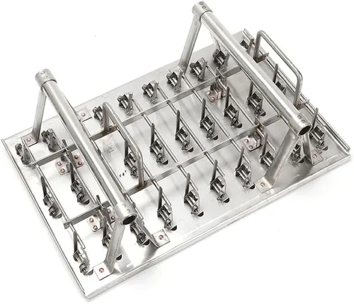 Miniatura 7 de 30 moldes comerciales para paletas de hielo, máquina de paletas de hielo de acero inoxidable, cabeza redonda con molde de golosinas congeladas