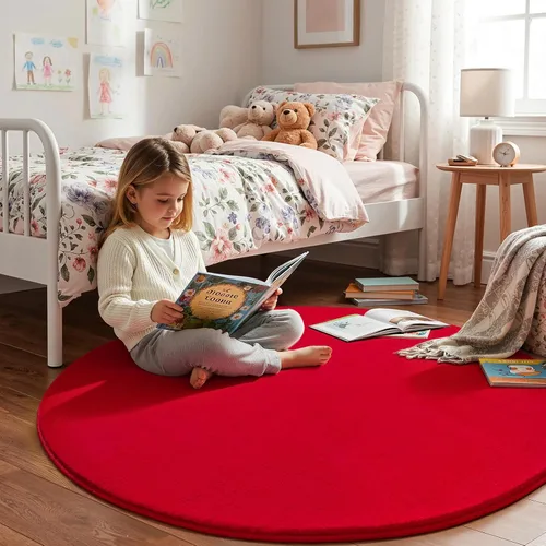 Miniatura 223 de Amearea Alfombras modernas para dormitorio, sala de estar, alfombra de espuma viscoelástica gruesa de 4 x 6 pies, alfombra de espuma viscoelástica
