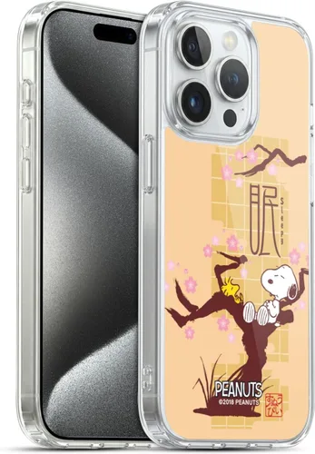 Miniatura 452 de Carcasa de gel para iPhone 7 Plus/iPhone 8 Plus, diseño de Snoopy Oriental de Peanuts, Badges