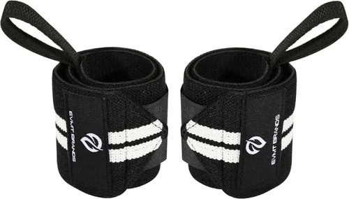 Miniatura 8 de EVMT Premium Wrist Wraps for Weightlifting Durable Lifting Straps for Enhanced Wrist Support Perfect for Strength Training, Gym Workouts &