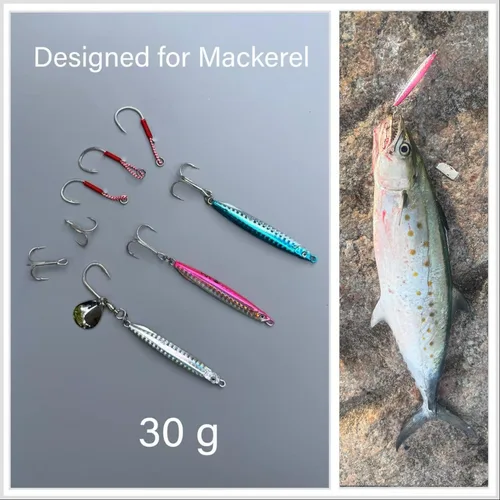 Miniatura 2 de Saltwater Fishing Lures Fishing Jigs Fishing Spoons for Striped bass, Pompano, Spanish Mackerel ，Bluefish