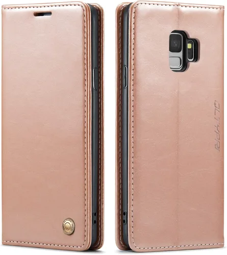Miniatura 8 de Funda de cuero estilo cartera vintage para Samsung S