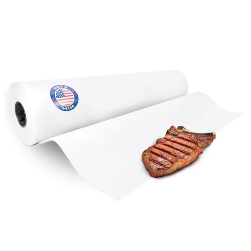 Miniatura 15 de Papel de carnicero negro de 18 x 2160 pulgadas (180 pies) – Rollo de papel de carnicero natural hecho en Estados Unidos para carne y pescado, sin