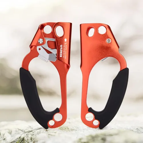 Miniatura 15 de WILDKEN Ascendedor de Mano para Escalada de Exteriores Montañismo Árbol Arborista Escalada Descenso Equipo Ascendedor de Mano para Cuerda de 8-14mm