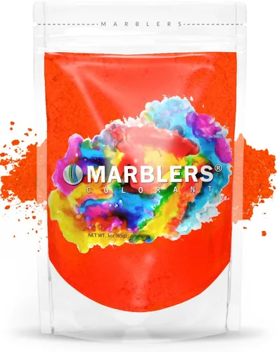 Miniatura 18 de MARBLERS Polvo de mica fluorescente, pigmento mate, tinte, no tóxico, vegano, libre de crueldad, esmalte de uñas, arte de uñas, jabón, limo, vela