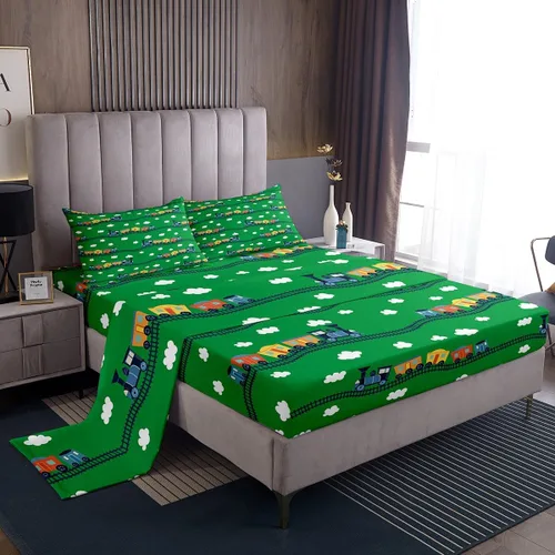 Miniatura 16 de Erosebridal Groovy Flower Sábanas de Cama Fiesta de los 70s Juegos de Sábanas Tamaño Individual Sábanas Florales Arcoíris Juegos de Sábanas y Fundas