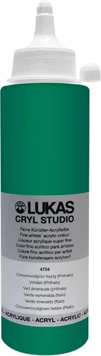 Miniatura 48 de Lukas CRYL Studio Artist - Pintura acrílica para artistas, Alizarín Carmesí, botella de 250 ml - Pinturas acrílicas de alto pigmento para pintar