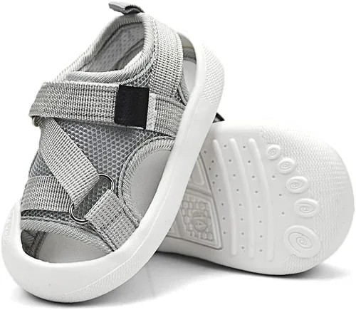 Miniatura 8 de OAISNIT Sandalias deportivas para bebés, niños y niñas, ligeras, antideslizantes, suela de goma, zapatos de agua acuática para playa, zapatos
