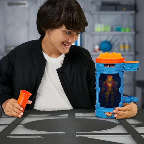 Miniatura 4 de MRBEAST LAB Mutadores Hyper Fusion, Experimenta y Crea la Pantera de Fuego, Añade Líquido de Mutación, Presiona el Escáner de Huellas Dactilares