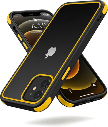 Miniatura 33 de Mobnano Funda transparente para iPhone 11, con protección multicolor a prueba de golpes, no amarillenta, anti arañazos, parte trasera