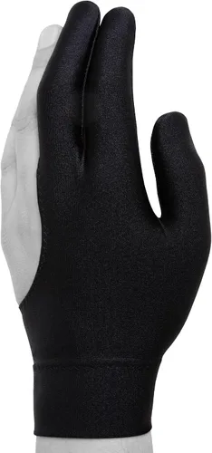 Miniatura 2 de Guantes de billar de Fortuna - Pro - Se adapta a cualquier mano - Negro
