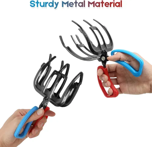 Miniatura 4 de Fish Claw Gripper, Fishing Pliers Gripper, Claw Fish Gripper, Metal Fish Control Clamp Tong Tackle Tool, Multi-Functional Lightweight Non-Slip Fish