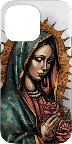 Miniatura 21 de Funda para iPhone 12 Pro Max Virgen De Guadalupe Católica Virgen De Guadalupe