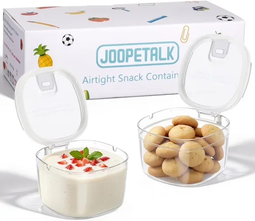 Miniatura 16 de Termo de sopa 2 en 1 para comida caliente, 14 onzas con caja de aperitivos, contenedor aislado a prueba de fugas, recipiente de almuerzo aislado
