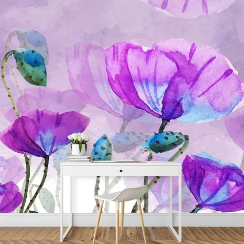 Miniatura 7 de NWT Murales de pared para dormitorio, hermoso diseño de imagen, papel tapiz extraíble, calcomanías de pared para despegar y pegar, 66 x 96 pulgadas