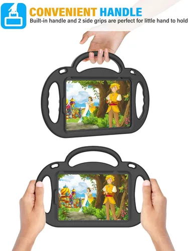 Miniatura 5 de Funda para Niños para iPad Mini 7 (A17 Pro) 2024/ Mini 6 2021, Funda para iPad Mini 7ª/6ª Generación con Correa para Hombro - Resistente a Golpes