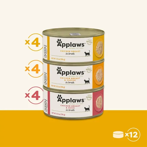 Miniatura 7 de Applaws - Comida húmeda natural para gatos en caldo, ingredientes limitados y naturales, alto contenido en proteínas sin aditivos artificiales