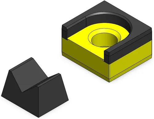 Miniatura 24 de MagAttach Juego de organizador de trinquete (juego de 3 piezas (2 paquetes), Verde/Negro)