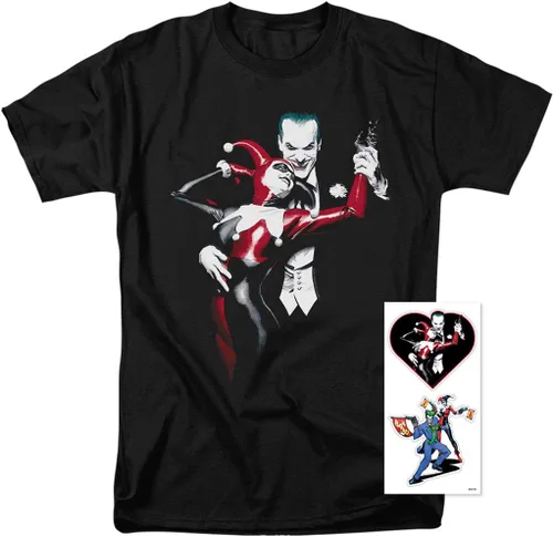 Miniatura 2 de Popfunk Classic Joker y Harley Quinn Dance T Shirt & Stickers