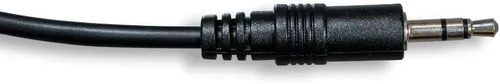 Miniatura 3 de Cablelera Cable de audio estéreo de 0.138 in Cable de audio 28 AWG Negro (ZCUUFEMM-06)