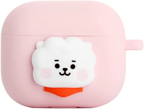 Miniatura 9 de BT21 Funda para AirPods 3, silicona pastel con carga inalámbrica [Producto oficial] [7FLAVORS] (MANG)