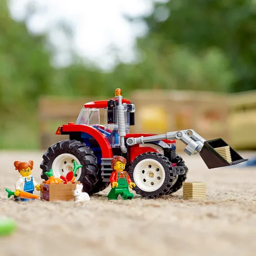 Miniatura 7 de LEGO City Grandes Vehículos Tractor 60287 - Juego de juguetes de construcción para niños, niñas y niños a partir de 5 años (148 piezas)