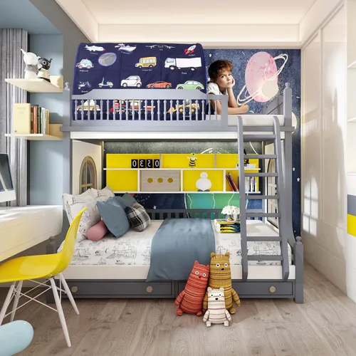 Miniatura 2 de Tienda de Cama para Niños Camas Individuales - Zoológicos y Coches Tiendas de Juego Maravillosas Niños Niñas Tienda de Juego Interior Ventilada