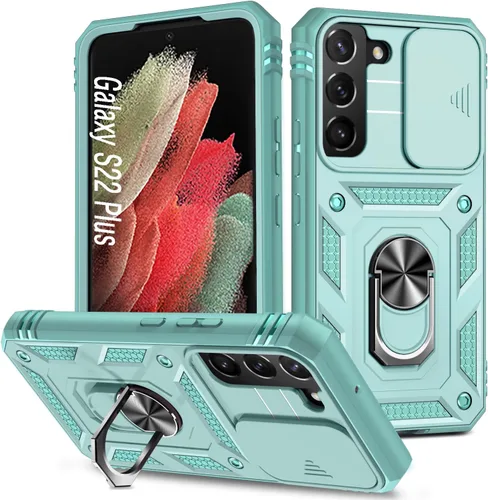 Miniatura 34 de Funda para Galaxy S22 Ultra, a prueba de golpes, resistente a los impactos con lente deslizante Funda protectora para Samsung Galaxy S22 Ultra 4G/5G