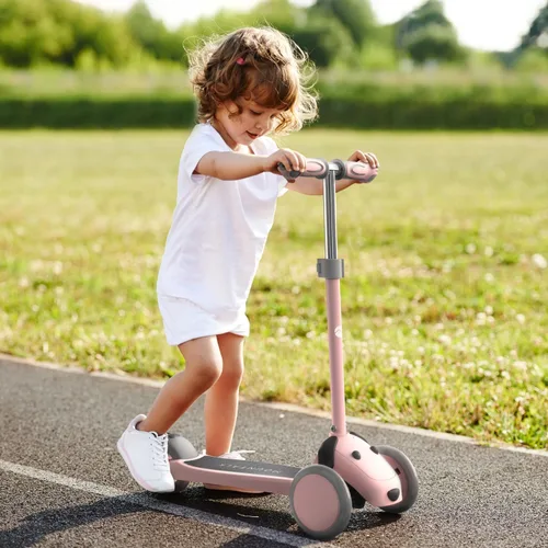 Miniatura 5 de MOUNTALK Scooter para Niños de 1-12 Años, Scooter de 3 Ruedas para Niños Pequeños de 1-3/3-5/5-8/8-12 Años Niños y Niñas con Alturas Ajustables