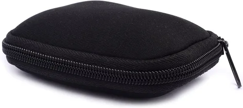 Miniatura 4 de Negro Universal Neopreno Cremallera Auriculares Auriculares Dock Cargador Cable Organizador Electrónica Accesorios Caso Varios USB, Mp3, Carga