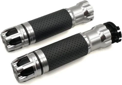 Miniatura 4 de Manillar de motocicleta CNC de aluminio de 7/8 pulgadas, mango de motocicleta para manubrio de motocicleta Versys 650 Z900 Z1000 (color negro)