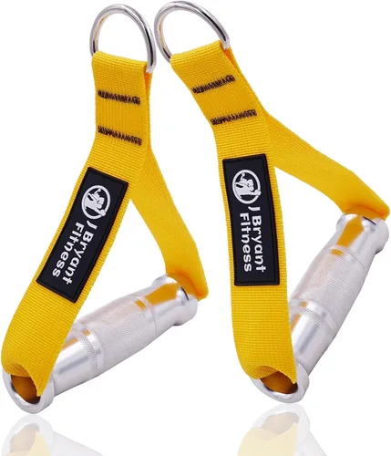 Miniatura 8 de J Bryant Fitness - Asas de gimnasio de metal para accesorios de máquina de cables, asas de agarrar de aleación de aluminio resistentes de alta