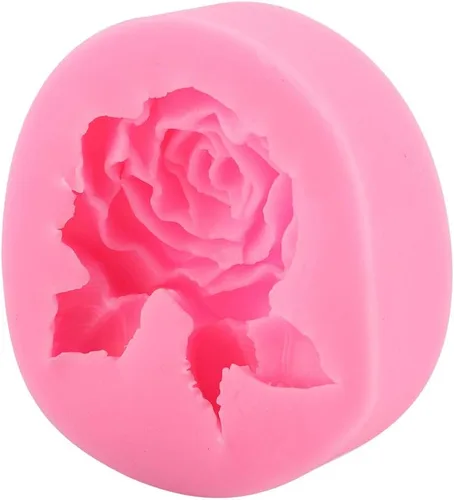 Miniatura 4 de Rose Collection - Molde de silicona para fondant, molde para decorar pasteles de fondant, molde de decoración de pasteles, flor y rosa, jabón