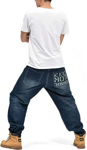 Miniatura 6 de Arlita pantalones vaqueros holgados para hombre con pierna recta