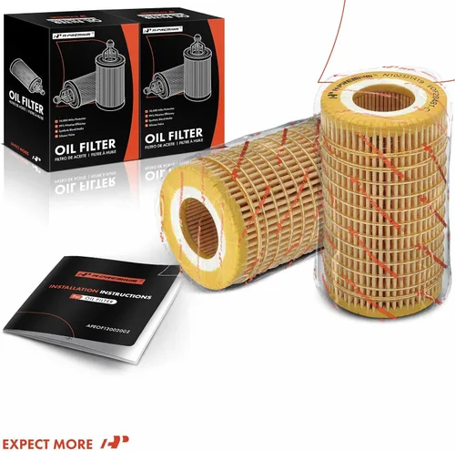Miniatura 9 de A-Premium Filtro de aceite de protección de 2 piezas de 10K Miles compatible con Mercedes-Benz C230/240/250/280/300/32 AMG/320/350/43 AMG/55 AMG